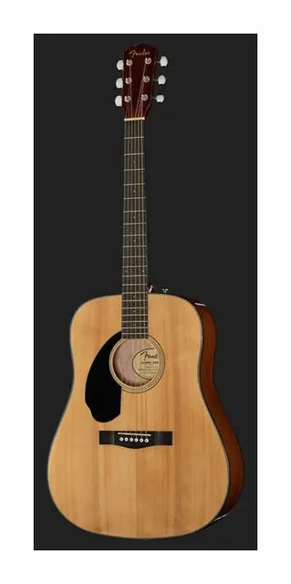Fender CD-60S Lh WN Nat, ponte e selletta, scatto 2