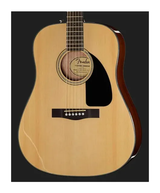 Fender CD-60 NA V3, cassa vista di fronte, scatto 4
