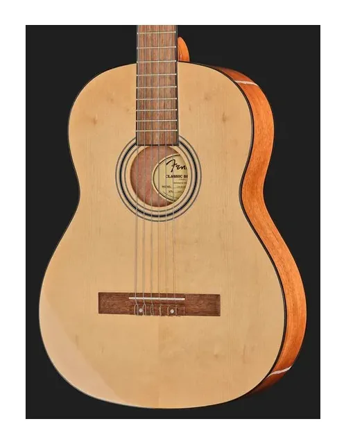 Fender CN-30 Wide Neck WN Natural, paletta a finestre e meccaniche, scatto 4