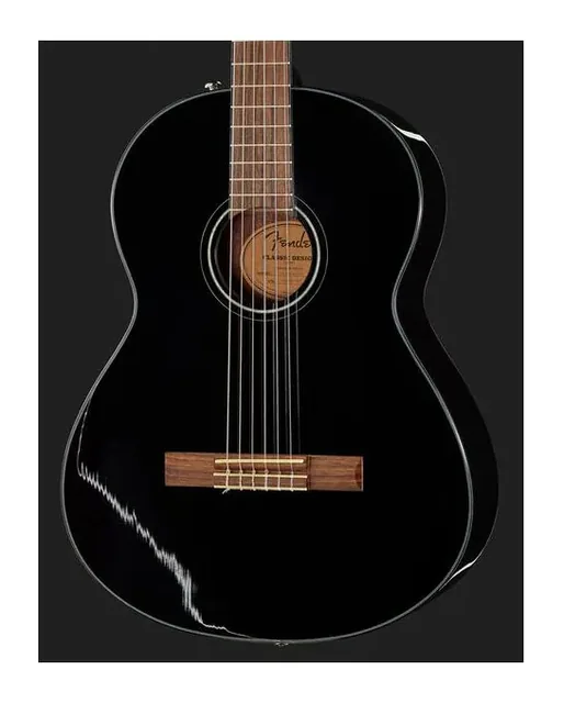 Fender CN-60S Black IL, tastiera e capotasto, scatto 4