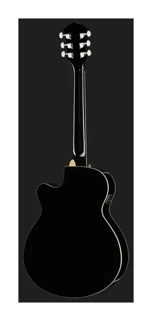 Fender FA-135CE Concert WN Black, fondo e fasce, scatto 3