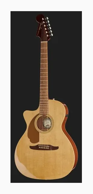 Fender Newporter Player LH NAT WN, cassa vista di fronte, scatto 2