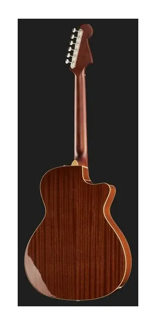 Fender Newporter Player LH NAT WN, buca e rosetta, scatto 3
