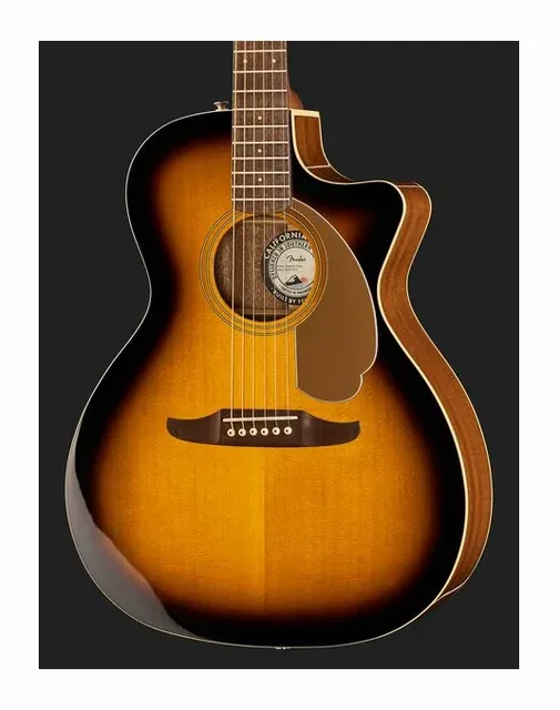 Fender Newporter Player Sunburst WN, tastiera e capotasto, scatto 4