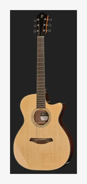 Furch Yellow OMc-SR SPE, buca e rosetta, scatto 2
