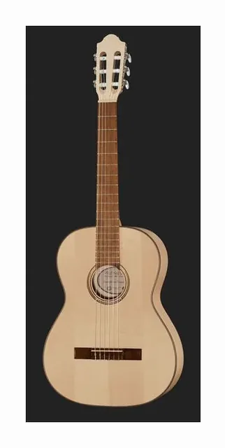 Gewa Pro Natura Silver 7/8 Maple, cassa vista di fronte, scatto 2