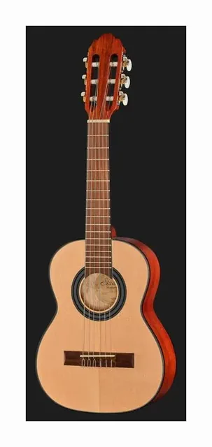 Gewa Student Natural Cedar 1/4, tastiera e capotasto, scatto 2
