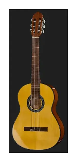 Gewa Student Solid Top Spruce 3/4, ponte e cordiera, scatto 2