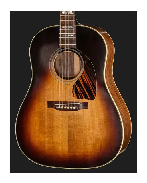 Gibson 1942 Banner Southern Jumbo LA, cassa vista di fronte, scatto 4
