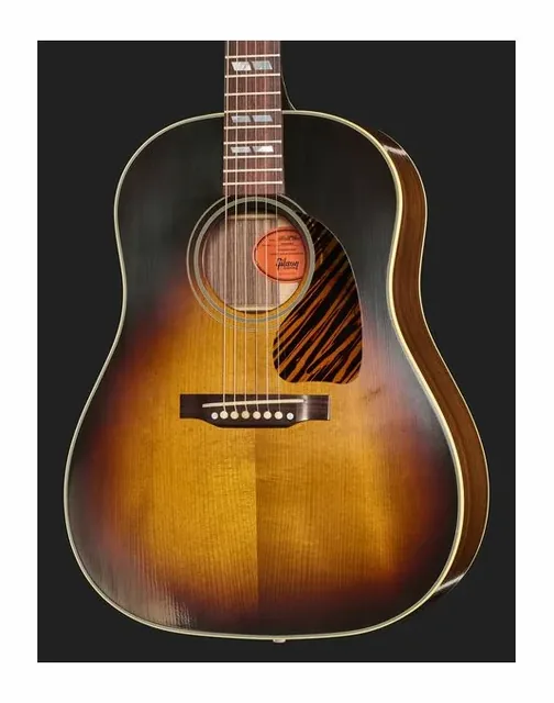 Gibson 1942 Banner Southern Jumbo VS, ponte e selletta, scatto 4