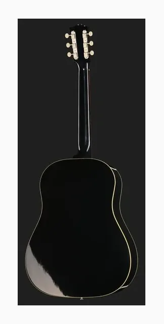 Gibson 60s J-45 Original Ebony LH, cassa vista di fronte, scatto 3