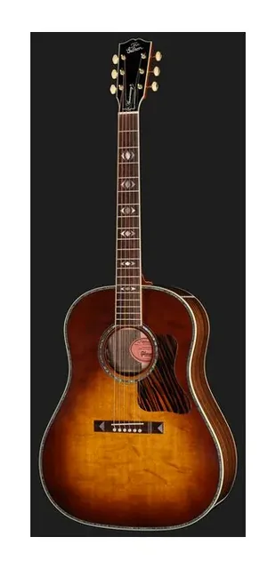 Gibson AJ Anniversary Ltd CB, paletta e meccaniche, scatto 2
