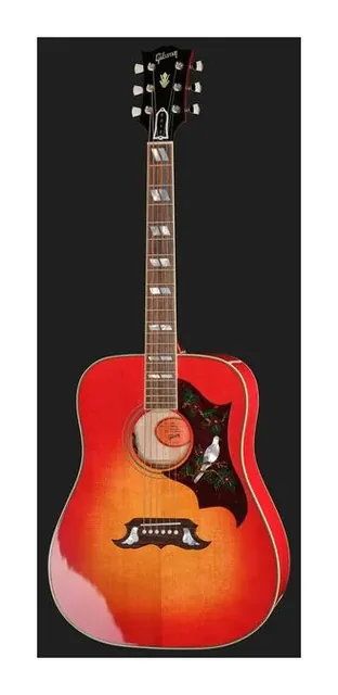 Gibson Dove Original VCS, fondo e fasce, scatto 2
