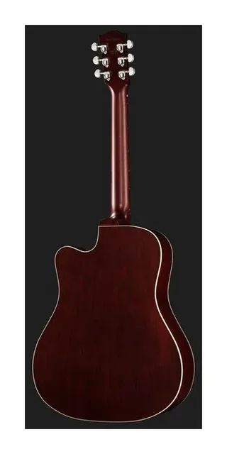 Gibson Hummingbird Studio EC TBS, buca e rosetta, scatto 3