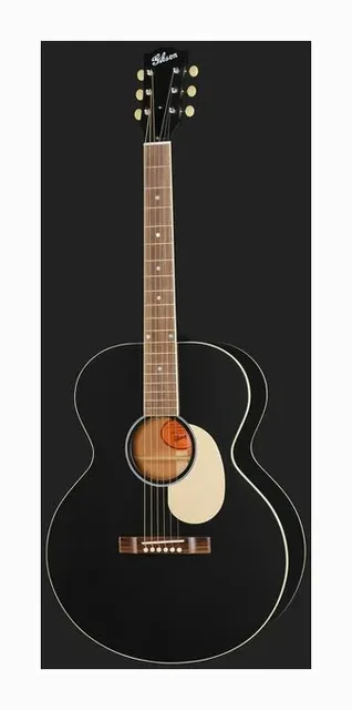 Gibson J-185 Century 12-Fret EB, tastiera e capotasto, scatto 2