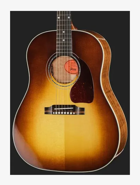 Gibson J-45 Koa/Carpathian Spruce HB, buca e rosetta, scatto 4