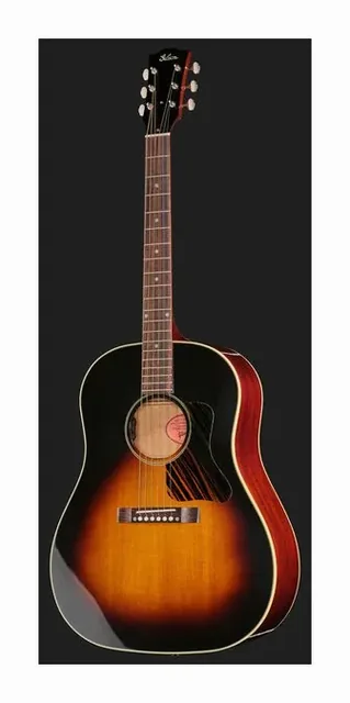 Gibson J-45 Original Vintage Sunburst, ponte e selletta, scatto 2