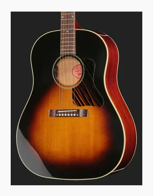 Gibson J-45 Original Vintage Sunburst, cassa vista di fronte, scatto 4