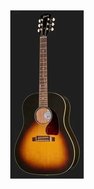Gibson J-45 Special Satin Vint. Burst, buca e rosetta, scatto 2