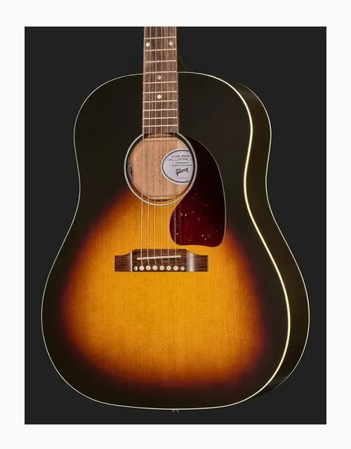 Gibson J-45 Special Satin Vint. Burst, tastiera e capotasto, scatto 4
