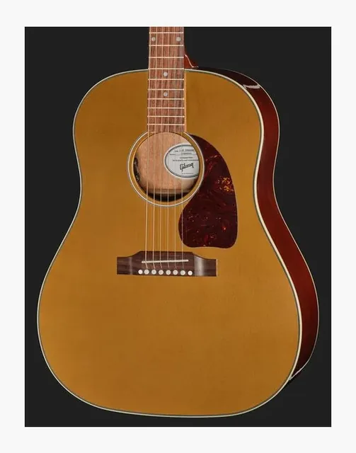 Gibson J-45 Standard Gold Top, tastiera e capotasto, scatto 4
