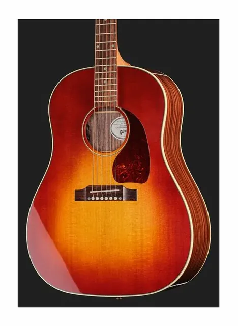 Gibson J-45 Standard Rosewood 2026, ponte e selletta, scatto 4