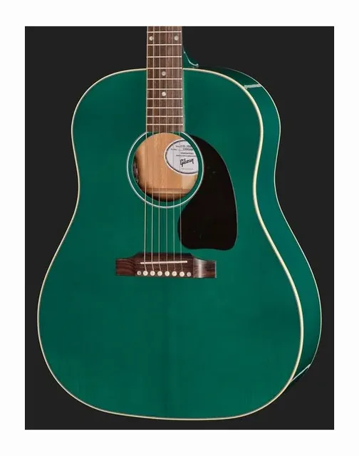 Gibson J-45 Standard Seafoam Green, fondo e fasce, scatto 4