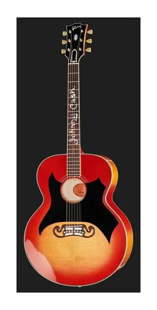 Gibson Johnny Cash SJ-200 VCS, cassa vista di fronte, scatto 2