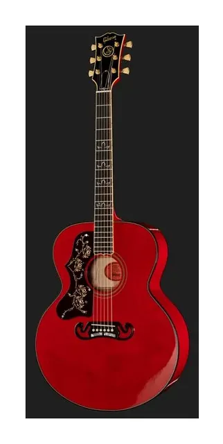 Gibson Orianthi SJ-200 Lotus Lefthand, ponte e selletta, scatto 2