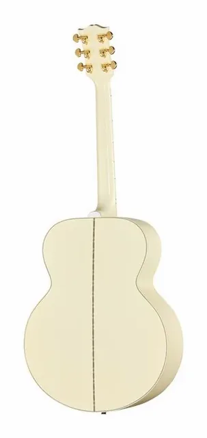Gibson SJ-200 Standard Classic White, fondo e fasce, scatto 2