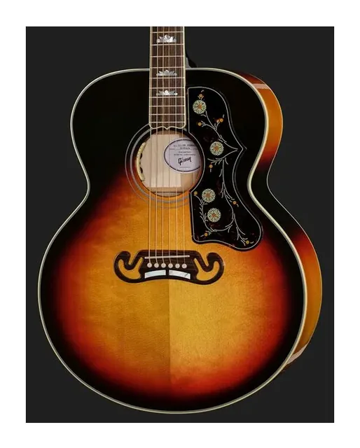 Gibson SJ-200 Standard Tri Burst, paletta e meccaniche, scatto 4