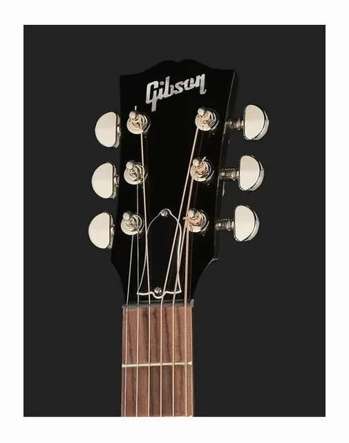 Gibson Slash J-45 LH November Burst, buca e rosetta, scatto 4