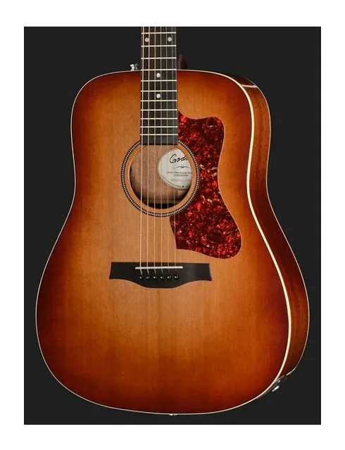 Godin Century Maho Cognac Burst EQ, ponte e selletta, scatto 4