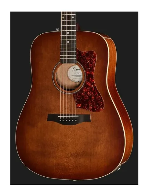 Godin Century Maho Rustic Burst EQ, buca e rosetta, scatto 4