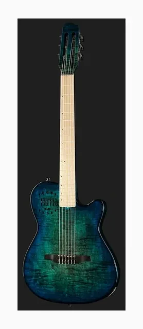 Godin Multiac Nylon Opalburst Ltd, cassa vista di fronte, scatto 2