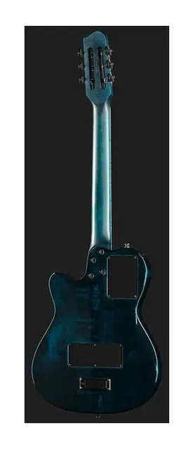 Godin Multiac Nylon Opalburst Ltd, ponte e cordiera, scatto 3