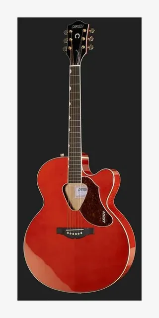 Gretsch G5022 CE Rancher Jumbo, ponte e selletta, scatto 2