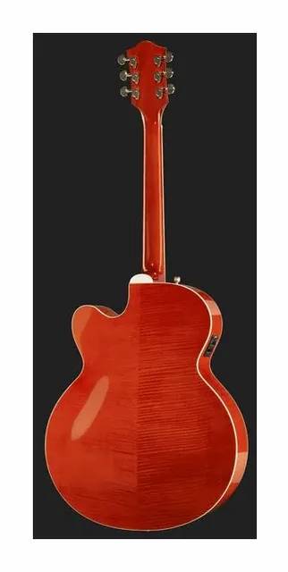 Gretsch G5022 CE Rancher Jumbo, tastiera e capotasto, scatto 3