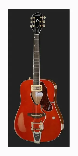 Gretsch G5034TFT Rancher Bigsby, fondo e fasce, scatto 2