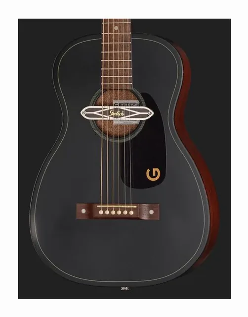 Gretsch JD Parlor DELTO TSPG BLKT, ponte e selletta, scatto 4
