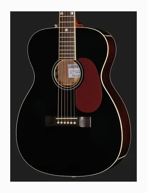 Gretsch LTD Nick 13 Outlaw Heart BLKT, ponte e selletta, scatto 4