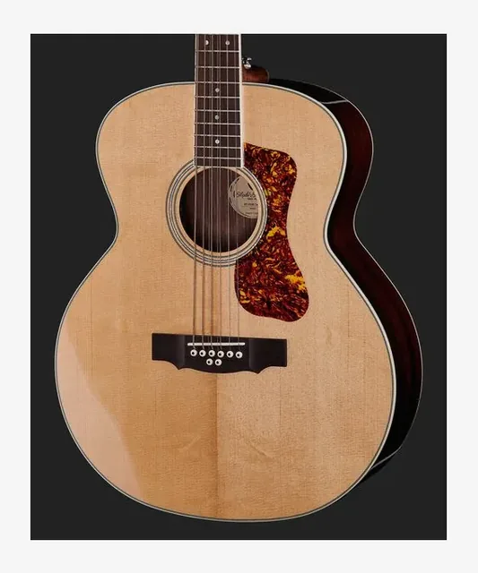 Guild BT-258E Deluxe Baritone, buca e rosetta, scatto 4