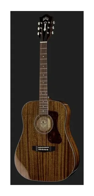 Guild D-120 Nat Westerly, cassa vista di fronte, scatto 2