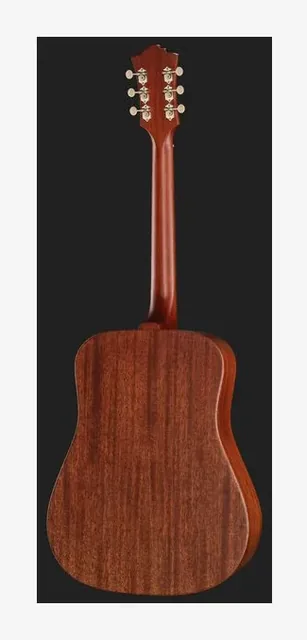 Guild D-20E NAT USA, ponte e selletta, scatto 3