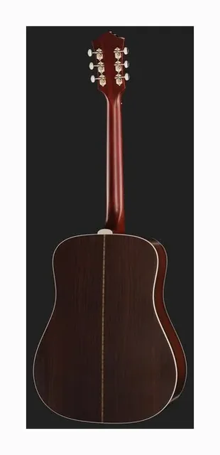 Guild D-50E Std NAT USA, buca e rosetta, scatto 3