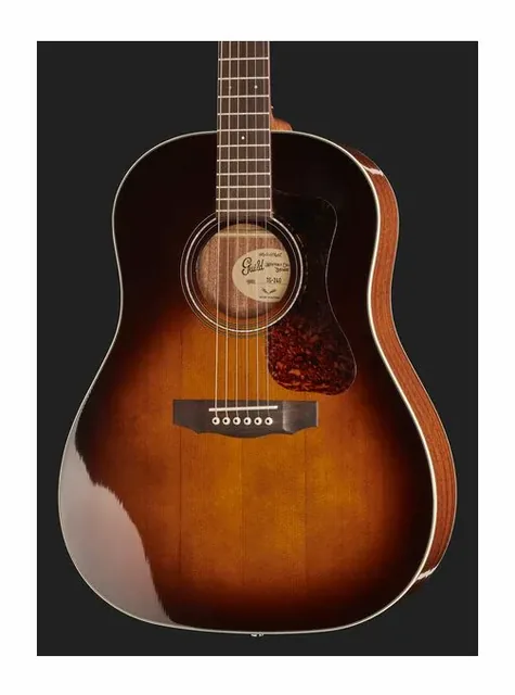 Guild DS-240 Memoir Series, buca e rosetta, scatto 4