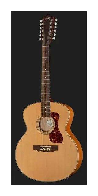 Guild F-2512E Maple Westerly Archbac, cassa vista di fronte, scatto 2