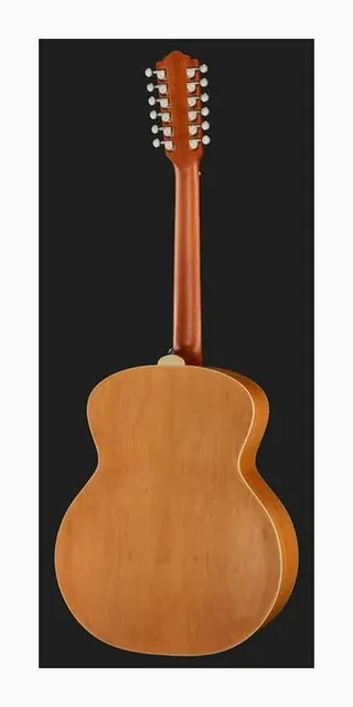 Guild F-2512E Maple Westerly Archbac, tastiera e capotasto, scatto 3