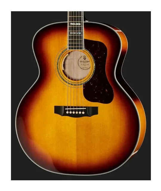 Guild F-55E Maple ATB USA, buca e rosetta, scatto 4