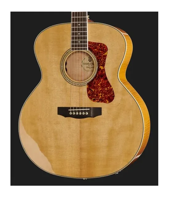 Guild F250E Deluxe Blonde, tastiera e capotasto, scatto 4